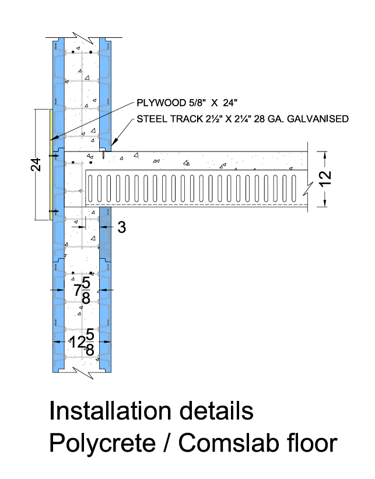 Polycrete Comslab Typical